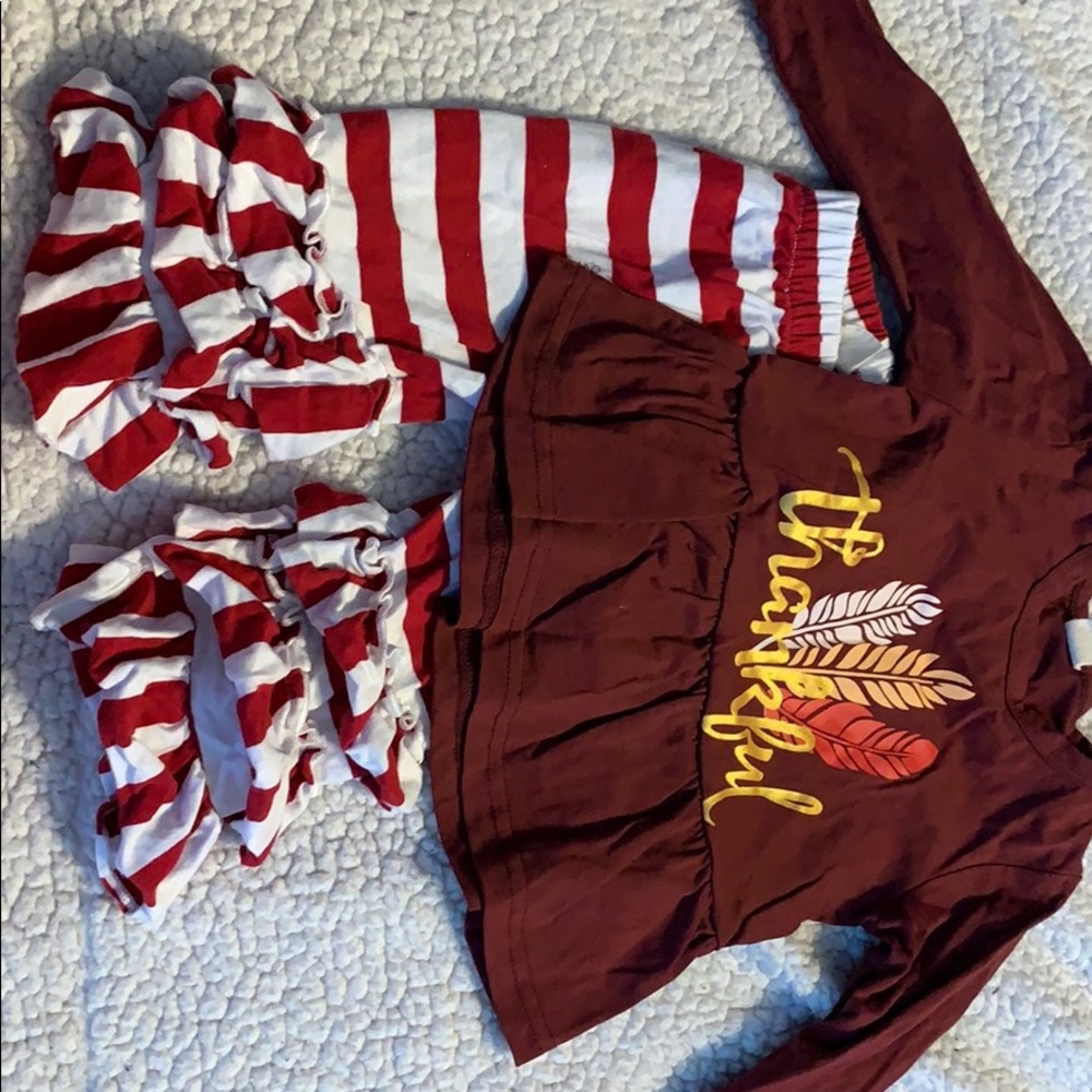 thanksgiving 2 piece outfit